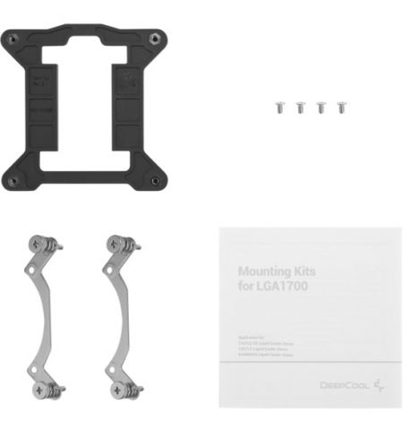 DEEPCOOL LGA1700 Mounting Bracket Kit "EM172-MKNNIN-G-1", CASTLE/GAMMAXX DEEPCOOL LGA1700 Mounting Bracket Kit "EM172-MKNNIN-G-1", CASTLE/GAMMAXX