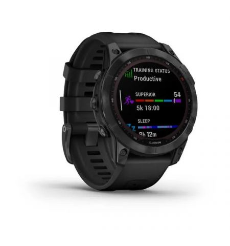 Garmin Fenix 7 Solar Slate Gray with Black Band Garmin Fenix 7 Solar Slate Gray with Black Band