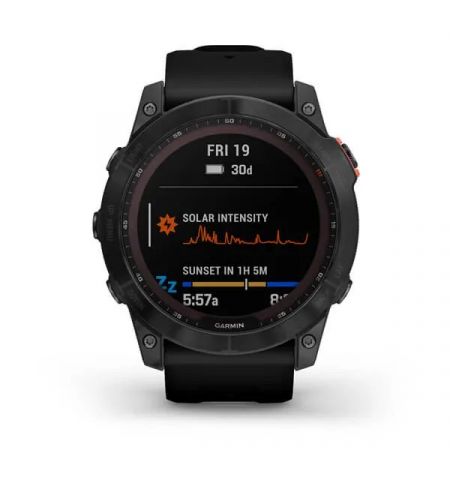 Garmin Fenix 7X Solar Slate Gray with Black Band Garmin Fenix 7X Solar Slate Gray with Black Band