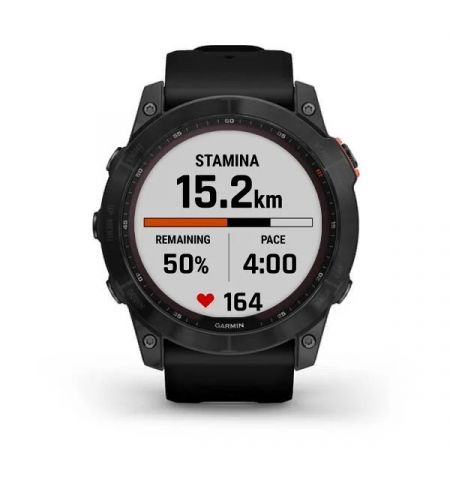 Garmin Fenix 7X Solar Slate Gray with Black Band Garmin Fenix 7X Solar Slate Gray with Black Band