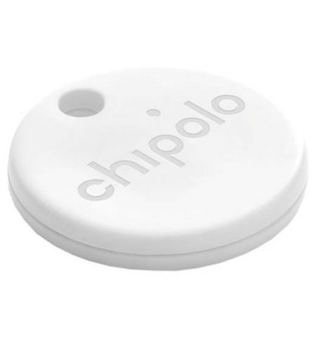 CHIPOLO ONE, White (For keys / backpack / bag, Use the Chipolo app to