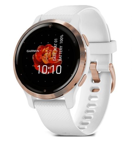 Смарт-часы Garmin Venu 2S, Rose Gold / White