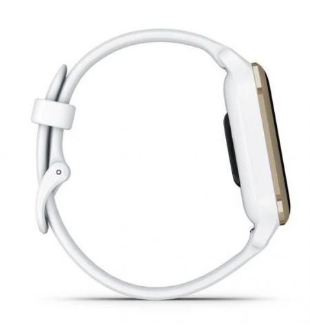 Умные часы Garmin Venu Sq 2, Cream Gold Bezel with White Case and Silicone Band Умные часы Garmin Venu Sq 2, Cream Gold Bezel with White Case and Silicone Band