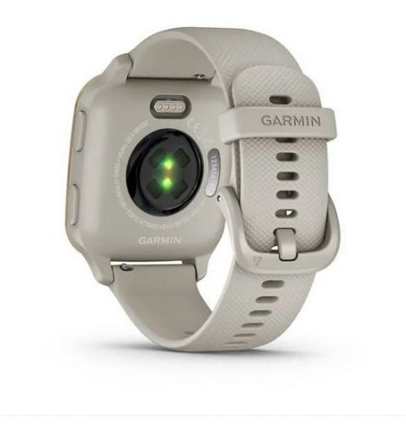 Умные часы Garmin Venu Sq 2 Music Edition, Cream Gold Bezel with French Gray Case and Silicone Band Умные часы Garmin Venu Sq 2 Music Edition, Cream Gold Bezel with French Gray Case and Silicone Band