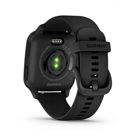 Умные часы Garmin Venu Sq 2 Music Edition, Slate Bezel with Black Case and Silicone Band