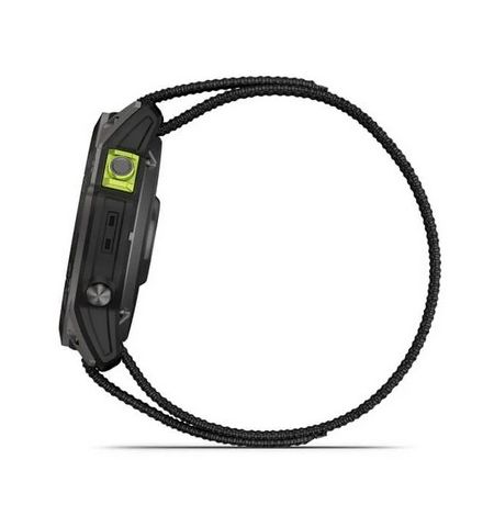 Умные часы Garmin Enduro 2 Titanium Power Sapphire™ with Black UltraFit Nylon Strap