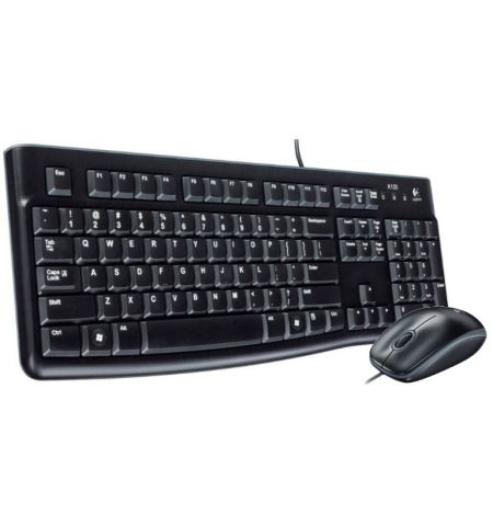 Logitech Desktop MK120 USB, Keyboard + Mouse, Retail