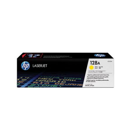 HP №128 Yellow Cartridge for LJ Pro CM1415 Color MFP series, 1300