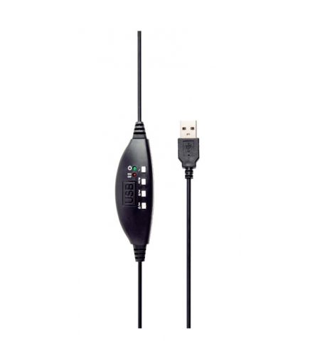 Наушники Gembird MHS-U-001 / USB / Black