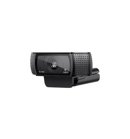 Logitech HD PRO Webcam C920, Microphone(dual stereo),  Full HD 1080p video calls & recording, up 15 Megapixel images, H.264 video standard, Carl Zeiss® optics with Autofocus, USB 2.0 Logitech HD PRO Webcam C920, Microphone(dual stereo),  Full HD 1080p video calls & recording, up 15 Megapixel images, H.264 video standard, Carl Zeiss® optics with Autofocus, USB 2.0