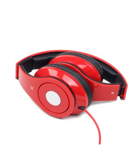 Casti Gembird MHS-DTW-R "Detroit", Red Casti Gembird MHS-DTW-R "Detroit", Red
