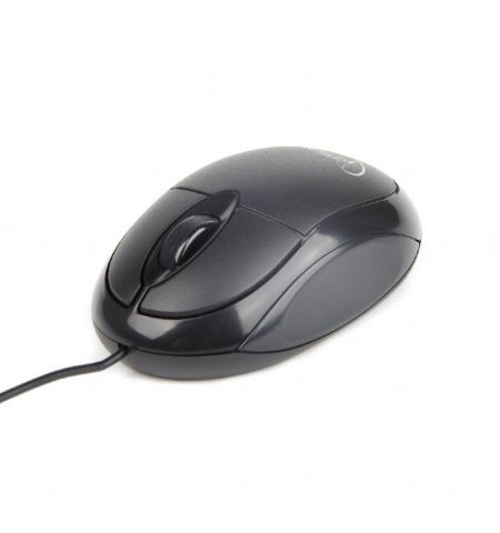 Gembird MUS-U-01, Optical Mouse, 1000dpi, USB, Black Gembird MUS-U-01, Optical Mouse, 1000dpi, USB, Black