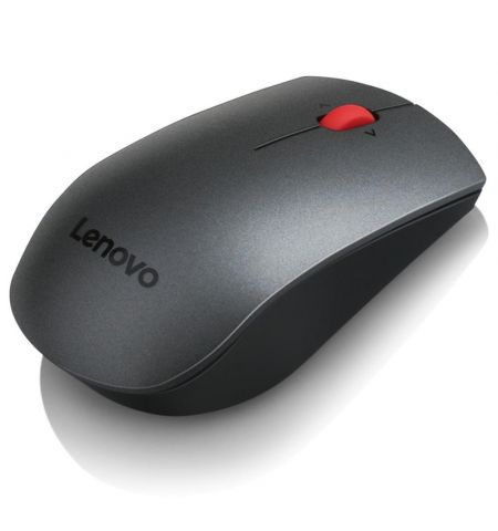 Lenovo Professional Wireless Laser Mouse, 1600DPI, 2.4Ghz, 2 AA batteries (not included in box), 80gr, Black.