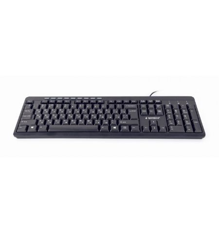 Gembird KB-UM-106-RU Multimedia keyboard, Silent, 9 hotkeys, USB, Black Gembird KB-UM-106-RU Multimedia keyboard, Silent, 9 hotkeys, USB, Black