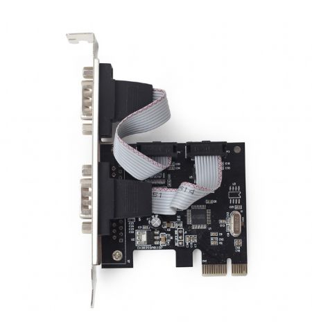 Gembird SPC-22, 2 x Serial ports, PCI-Express, with extra low-profile Gembird SPC-22, 2 x Serial ports, PCI-Express, with extra low-profile
