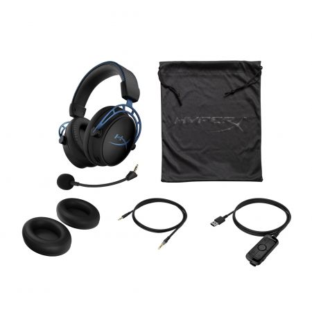 Casti Gaming HyperX Cloud Alpha S , black/blue [HX-HSCAS-BL/WW]