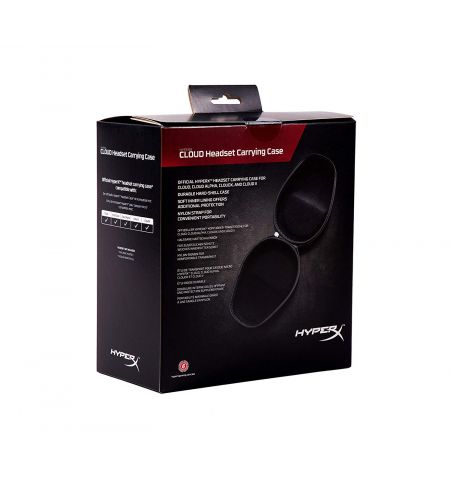Husa dura pentru castile HyperX Hard Cloud series, black, [HXS-HSCC1/EM]
