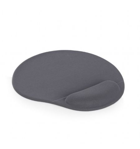 Gembird MP-GEL-GR, Gel mouse pad with wrist support, grey Gembird MP-GEL-GR, Gel mouse pad with wrist support, grey