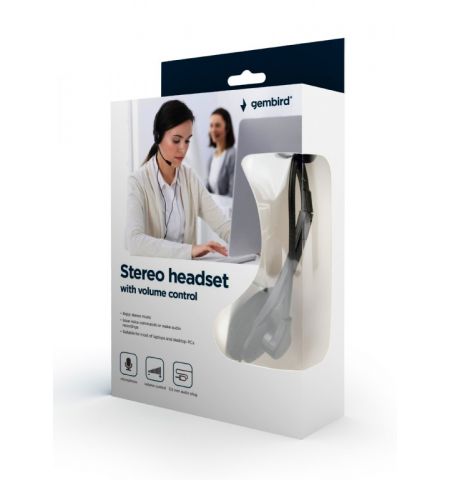 Casti Gembird MHS-123, Black