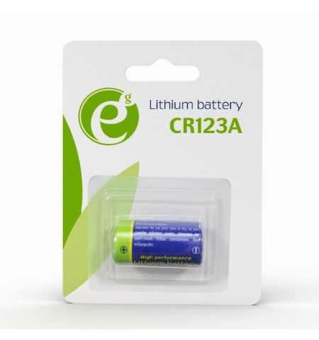 Gembird Lithium CR123 battery, blister Gembird Lithium CR123 battery, blister