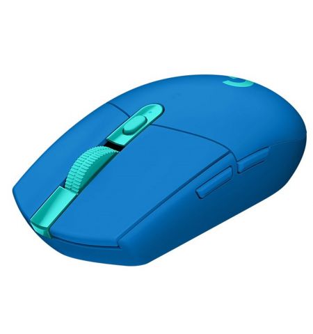 Logitech Gaming Mouse G305 LIGHTSPEED Wireless Gaming Mouse - BLUE - 2.4GHZ/BT - EER2 - G305 Logitech Gaming Mouse G305 LIGHTSPEED Wireless Gaming Mouse - BLUE - 2.4GHZ/BT - EER2 - G305