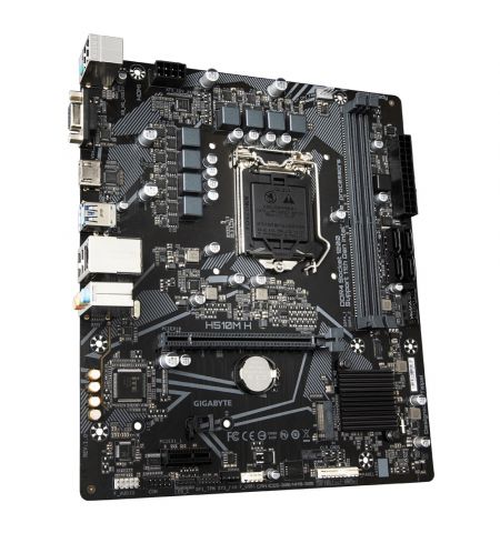 GIGABYTE H510M H, Socket 1200, Intel® H510 (11/10th Gen CPU), Dual GIGABYTE H510M H, Socket 1200, Intel® H510 (11/10th Gen CPU), Dual
