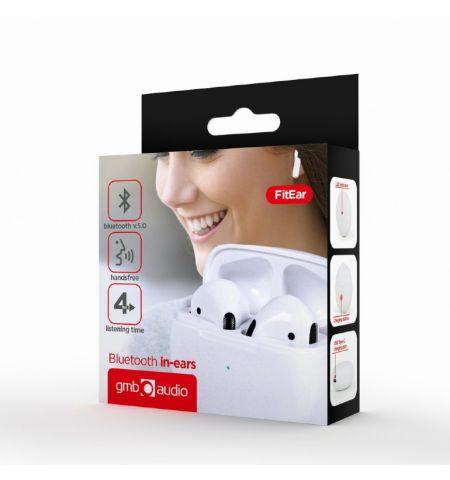 Наушники Gembird FitEar-X200W, White