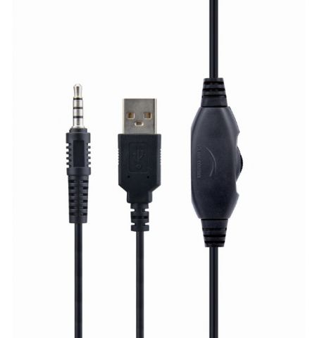 Casti GHS-06 with RGB rainbow LED, Black