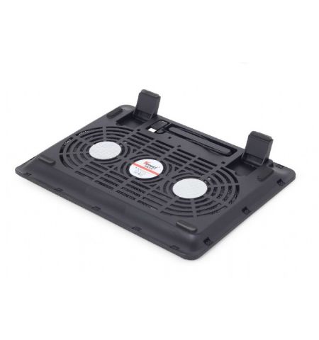 Gembird NBS-2F15-05, Notebook cooling stand, up to 15.6", LED backlight