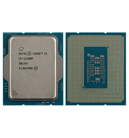 Процессор Intel Core i3-12100F / S1700 / 4C(4P+0Е)/8T Процессор Intel Core i3-12100F / S1700 / 4C(4P+0Е)/8T