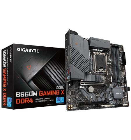 GIGABYTE B660M GAMING X DDR4, Socket 1700, Intel® B660 (13/12th
