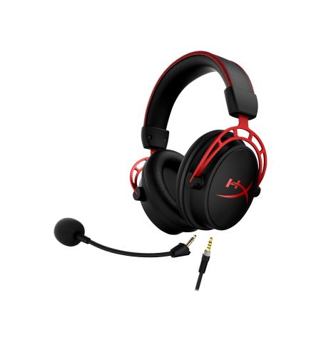 Casti Gaming HyperX Cloud Alpha, black/red, [4P5L1AX#ARL]