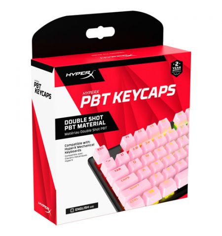 HYPERX  Keycaps Full key Set , Pink, RU [519T9AA#ACB]