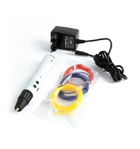 Низкотемпературная 3D-ручка Gembird 3DP-PENLT-02, Белая Низкотемпературная 3D-ручка Gembird 3DP-PENLT-02, Белая