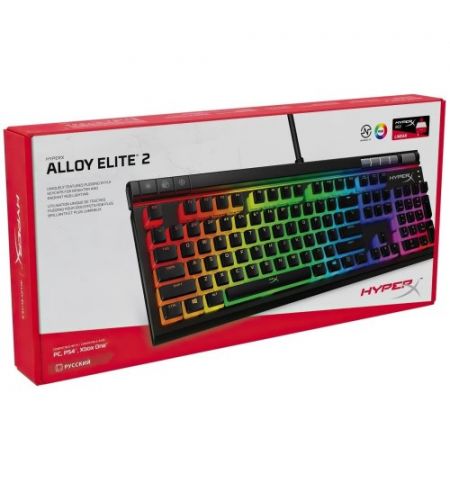 Tastatura HYPERX Alloy Elite II RGB, HyperX Red switch, [4P5N3AX#ACB]