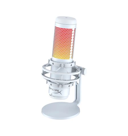 Microfon pentru streaming HyperX QuadCast S, RGB, White [519P0AA]