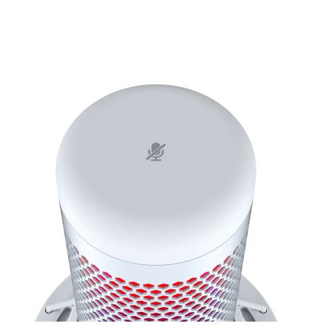 Microfon pentru streaming HyperX QuadCast S, RGB, White [519P0AA]