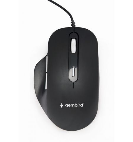 Мышь Gembird MUS-6B-02 / Optical Mouse / 1600dpi / USB