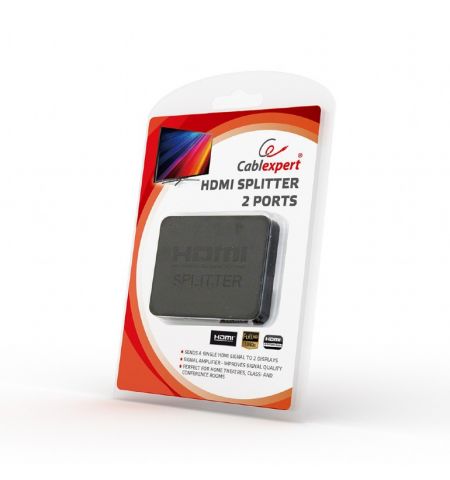 Сплиттер Cablexpert - DSP-2PH4-03, HDMI splitter, 2 ports Сплиттер Cablexpert - DSP-2PH4-03, HDMI splitter, 2 ports