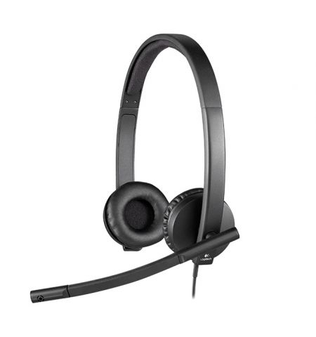 Наушники Logitech H570e / Stereo / Black