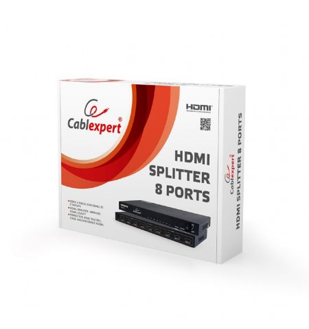 Сплиттер Cablexpert - DSP-8PH4-03, HDMI 8 ports Сплиттер Cablexpert - DSP-8PH4-03, HDMI 8 ports