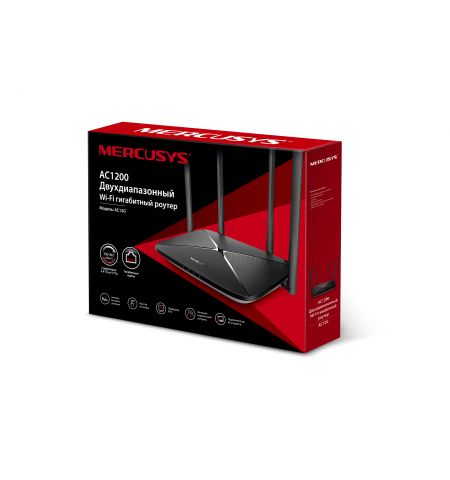 Wi-Fi роутер MERCUSYS AC12G / AC1200 Dual Band / Wi-Fi5 / Gigabit Wi-Fi роутер MERCUSYS AC12G / AC1200 Dual Band / Wi-Fi5 / Gigabit
