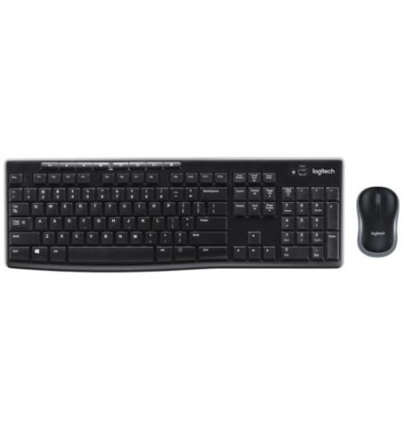 Logitech Wireless Combo MK275, Multimedia Keyboard & Mouse, USB,