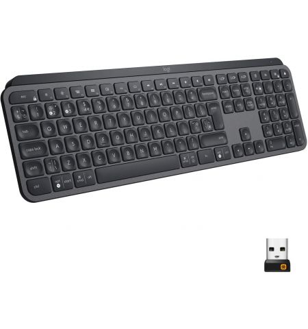 Logitech Wireless MX Keys Advanced Illuminated Keyboard, Logitech Logitech Wireless MX Keys Advanced Illuminated Keyboard, Logitech