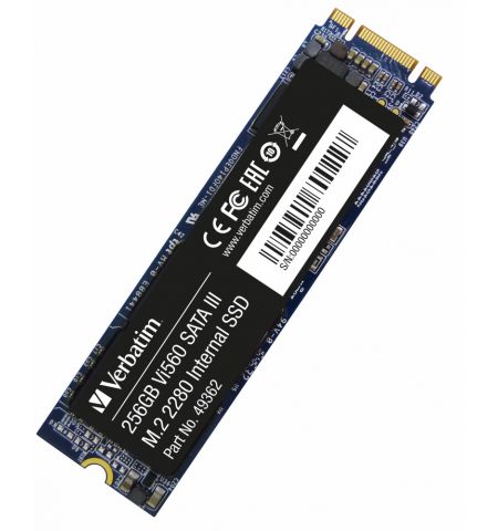 M.2 SATA SSD 256GB Verbatim Vi560 S3, SATA 6Gb/s, M.2 Type 2280 form