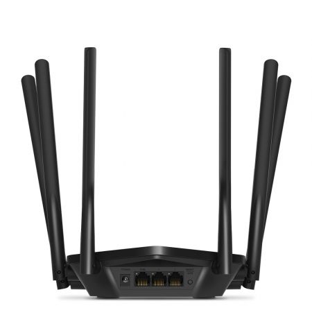 Wireless Router MERCUSYS MR50G / AC1900 Dual Band / Wi-Fi5 / Gigabit / 1WAN+2LAN / 6 external antennas Wireless Router MERCUSYS MR50G / AC1900 Dual Band / Wi-Fi5 / Gigabit / 1WAN+2LAN / 6 external antennas