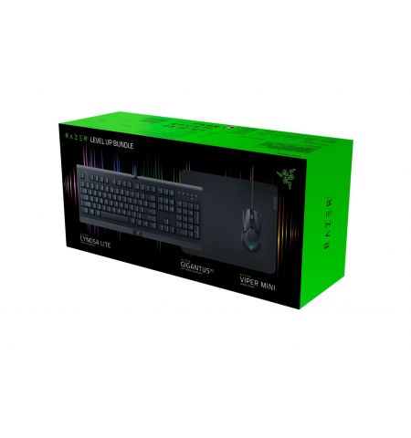 RAZER Combo Keyboard+Mouse+Mouse Pad Level Up Bundle - US Layout RAZER Combo Keyboard+Mouse+Mouse Pad Level Up Bundle - US Layout