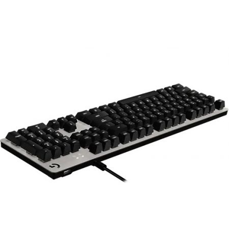 Logitech Mechanical Gaming Keyboard G413 WHITE, Backlighting RED Logitech Mechanical Gaming Keyboard G413 WHITE, Backlighting RED