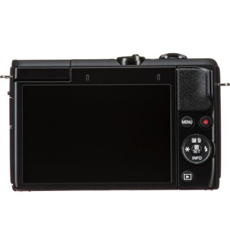 Mirrorless Camera CANON EOS M200 + 15-45 IS STM + 55-200 IS STM Black (3699C030) Mirrorless Camera CANON EOS M200 + 15-45 IS STM + 55-200 IS STM Black (3699C030)