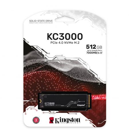 M.2 NVMe SSD Kingston KC3000 512GB (SKC3000S/512G)